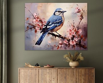 Bird Oil Painting by Virgil Quinn - Decorative Arts