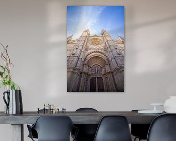 Catedral de Mallorca van Palma de Mallorca | Reisfotografie | Kathedraal | Perspectief van Kelsey van den Bosch