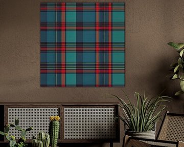 Vintage Plaid # III by Whale & Sons