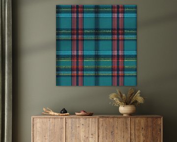 Vintage Plaid # IV by Whale & Sons