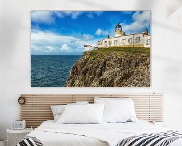 Neist Point in Groot-Brittannië. Panorama Cliffs in Schotland. Isle of Skye Idylle en rust van Jakob Baranowski - Photography - Video - Photoshop