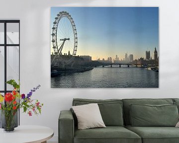 London morning view of Eye by Djayden Overwater