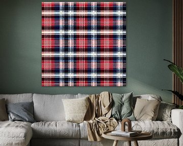 Vintage Plaid # XXII by Whale & Sons