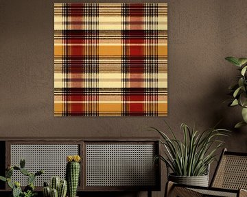 Vintage Plaid # XLIII by Whale & Sons