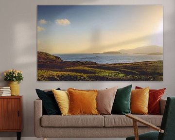 Eenzaam panorama - De Highlands, de Schotse hooglanden, zijn beroemd om hun schilderachtige landschap. Eiland van Skye van Jakob Baranowski - Photography - Video - Photoshop