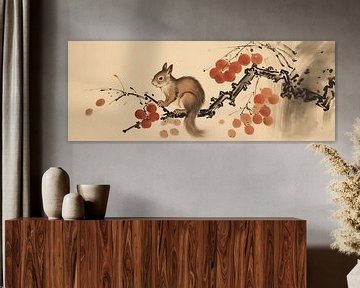 De Chinese eekhoorn van Claudia Rotermund