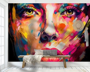 Woman | Abstract Painting Woman | Face Woman