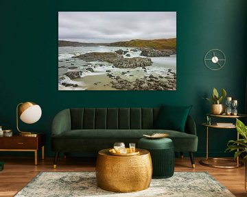 Wasserfall Urriðafoss (Island) von Marcel Kerdijk