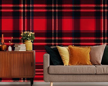 Vintage Plaid # LXVII by Whale & Sons