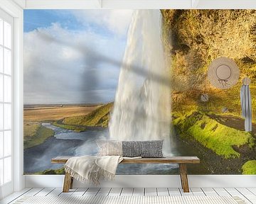 Seljalandsfoss waterfall (Iceland) by Marcel Kerdijk