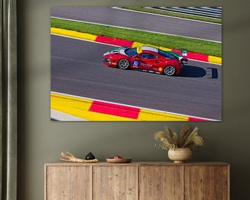 Ferrari SF90 Stradale au circuit de Francorchamps sur Rob Boon