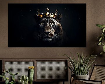 Animal Kingdom: Panter van Danny van Eldik - Perfect Pixel Design