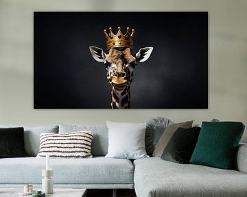 Animal Kingdom: Giraffe van Danny van Eldik - Perfect Pixel Design