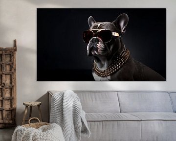 De bulldog met stijl van Danny van Eldik - Perfect Pixel Design