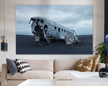 Épave de l'avion de Solheimasandur (Islande) sur Marcel Kerdijk