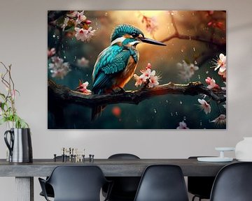 Kingfisher blossom by Ellen Reografie