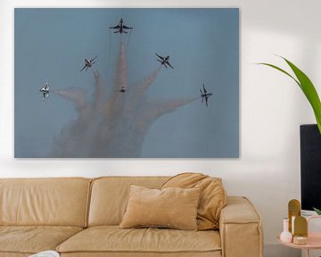 U.S. Air Force Thunderbirds "Bomb Burst&quot ;. sur Jaap van den Berg
