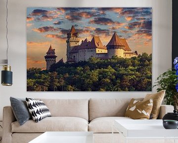 Le château de Kreuzenstein près de Vienne en Autriche sur Roland Brack