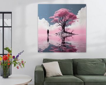 De reis naar de roze boom van Art Lovers