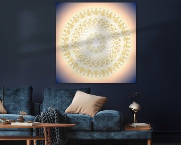 Kristal Mandala LEAVE/Divine Attribute van SHANA-Lichtpionier