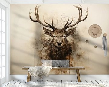 Deer - Series 1.6 by Ralf van de Sand