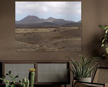 Volcanic landscape, Lanzarote by Rinke Velds