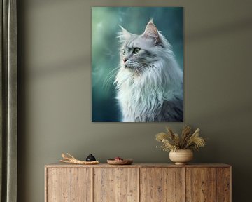 Katzenporträt - Smaragd (5) von Ralf van de Sand