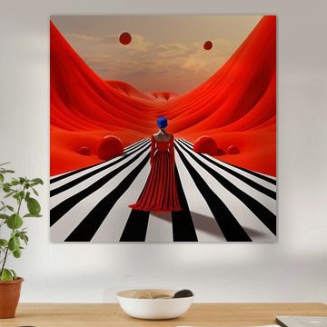 Droomlandschap in de woestijn