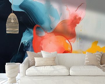 Bunte, moderne und abstrakte Malerei