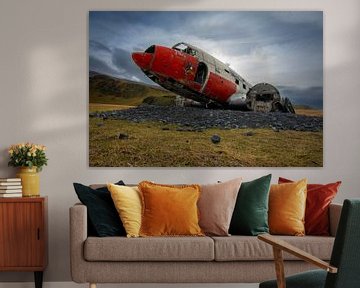 DC-3 Aircraft wreck Iceland by Wim Westmaas