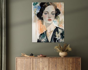 Modern portrait with a classic touch by Carla Van Iersel