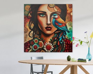 La femme aux yeux d'oiseau