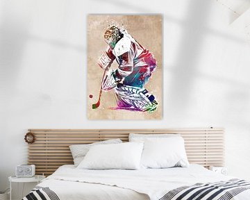 Hockeyspieler #Hockey #Sport von JBJart Justyna Jaszke