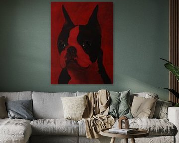 One Dog Red von Henk de Vries