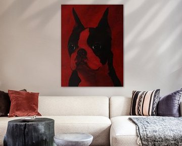 One Dog Red sur Henk de Vries