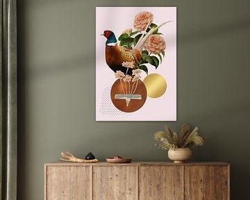 Vintage-style pheasant by Postergirls