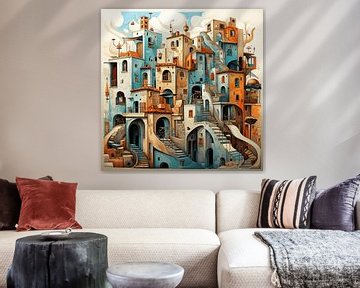 Mystical Town by Art Lovers