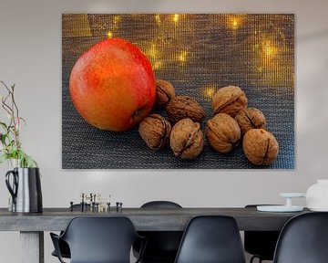 AUTUMN CONCEPT : APPLES AND WALNUTS by Photoart-Naegele