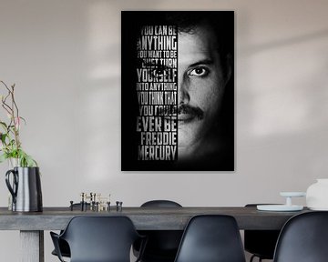 Freddie Mercury zijn beste quote van Bert Hooijer