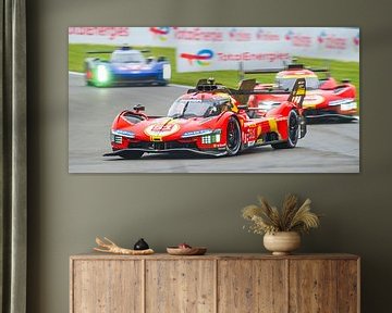 Ferrari AF Corse Ferrari 499P Hypercar in Spa Francorchamps von Sjoerd van der Wal Fotografie