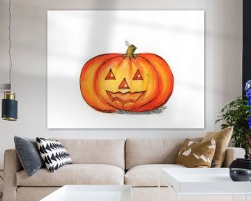Happy pumpkin by Karen Kaspar