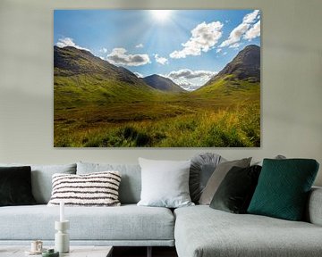 The magnificent mountains of the Scottish Highlands by René Holtslag