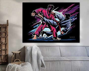 Scissor Takedown by Zulfugart