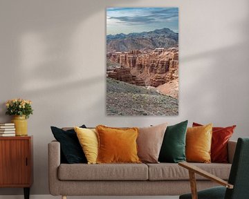 Charyn Canyon in Kazakhstan van Sidney van den Boogaard