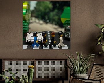 Lego Beatles Abbey Road van Marijn Schraa