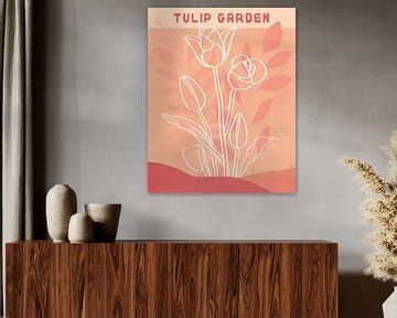 Jardin de tulipes sur Tanja Udelhofen