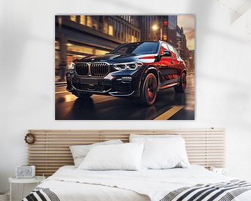 BMW X5M Competition van Tim Kunst en Fotografie