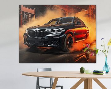 BMW X5M Competition van Tim Kunst en Fotografie