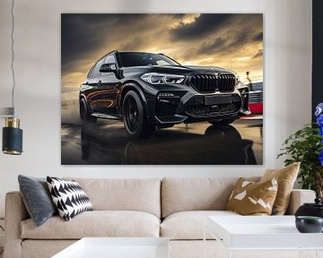 BMW X5M Competition van Tim Kunst en Fotografie