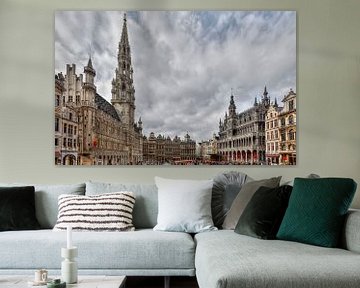 Grand Place, Bruxelles, Belgique sur x imageditor